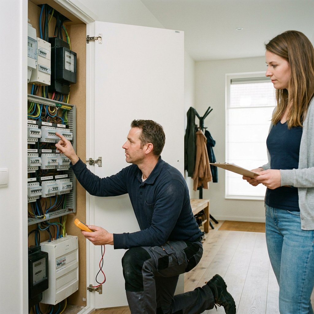 Controle elektrische installatie checklist