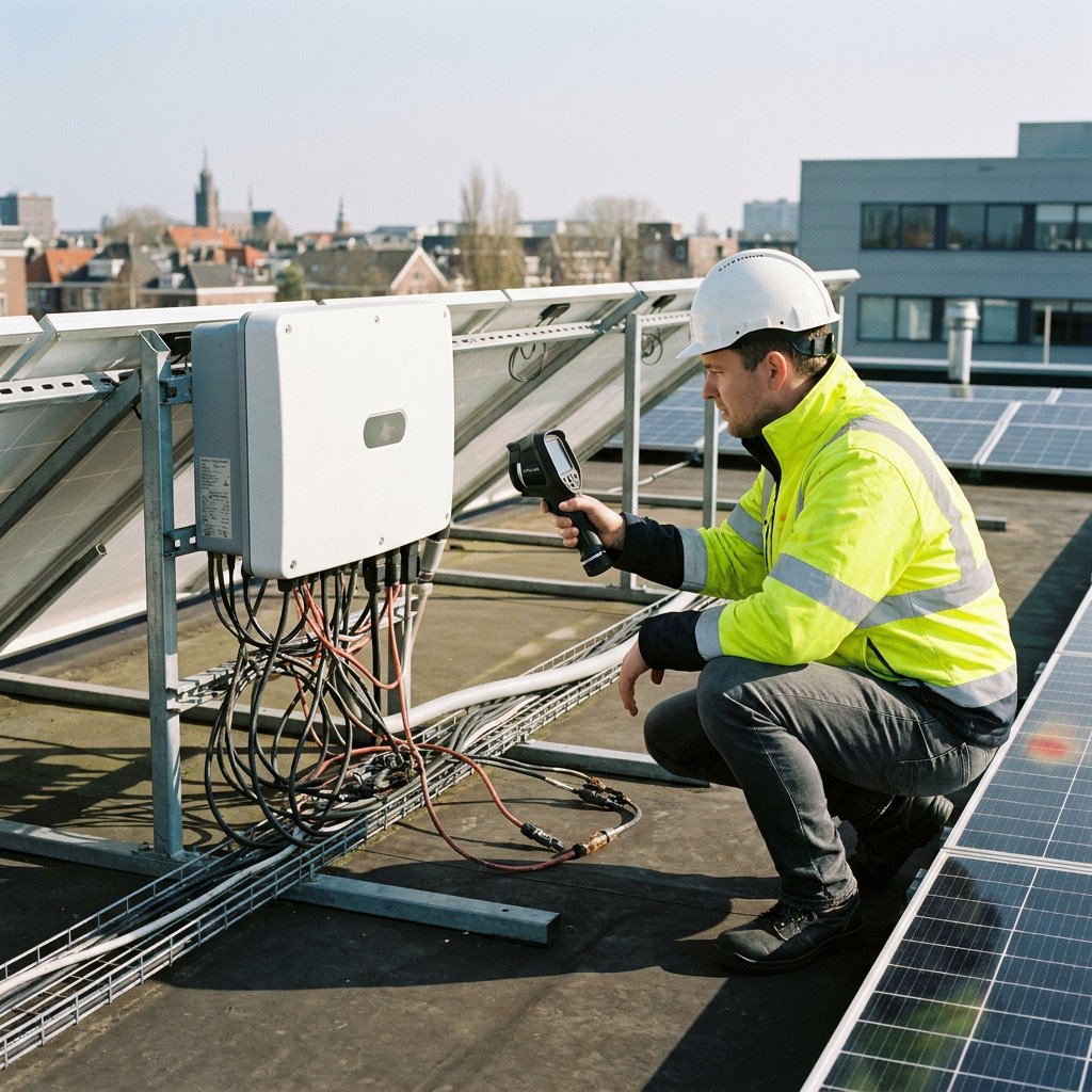 Scope 12 afkeurpunten bij PV-installaties